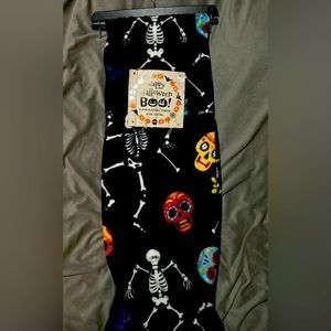 HAPPY HALLOWEEN PLUSH FLANNEL THROW